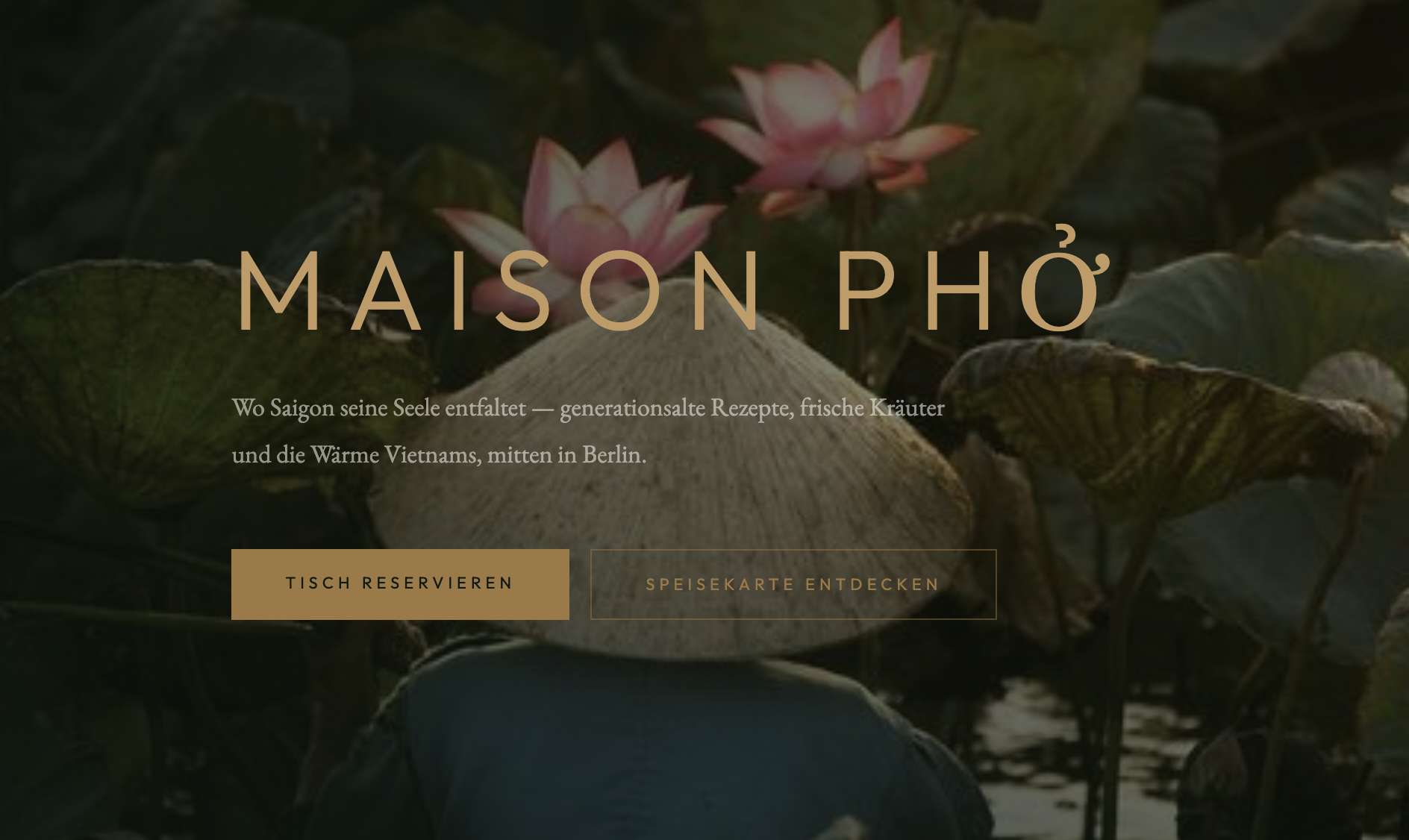 Maison Phở Website
